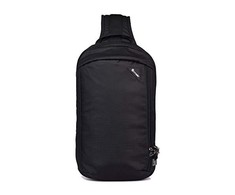Pacsafe +Vibe 325 sling pack JET Juodas