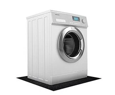 K&amp;M Paklotas po skalbimo mašina K ampM AK 159, juoda, 60 cm x 60 cm x 0.8 cm