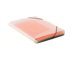 Pagna A4 plastikinis aplankas su elastine juostele, 3 lapų, skaidrus DURABLE 21613-19