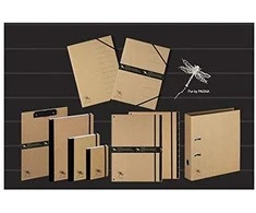 Laikiklis Segregator Pagna PAGNA Ringbuch A4 Pur 2-Ring-Mechanik natur 1Stk
