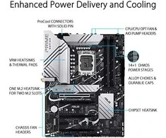 Pagrindinė plokštė ASUS PRIME Z790-P WIFI, LGA 1700, ATX, DDR5