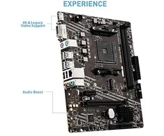 Pagrindinė plokštė MSI A520M-A PRO AM4 DDR4 1x M.2 4x SATA HDMI DVI-D M-ATX