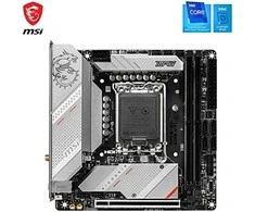 Pagrindinė plokštė MSI | MPG B760I EDGE WIFI | Procesorių šeima Intel | Procesoriaus lizdas LGA1700 | DDR5 DIMM | Atminties lizdai 2 | Palaikomos standžiojo disko sąsajos SATA, M.2 | SATA jungčių skaičius 4 | Mikroschemų rinkinys Intel B760 | Mini-ITX
