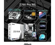 Pagrindinė plokštė ASRock Z790 Pro RS, LGA1700, ATX, DDR5