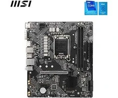 Pagrindinė plokštė MSI | PRO H610M-G | Procesorių šeima Intel | Procesoriaus lizdas LGA1700 | DDR5 | Palaikomos standžiojo disko sąsajos SATA, M.2 | SATA jungčių skaičius 4
