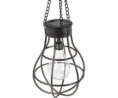 Pakabinamas šviestuvas Home &amp; Styling LED saulės šviesos sodo lempa stilingas ekologiškas universalus