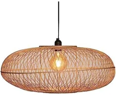 Atmosphera Lamp Pakabinamas šviestuvas bambukinis LOREN, Ø 60 cm