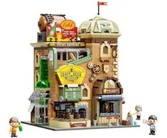 „Pantasy“ statybiniai blokeliai, alaus daryklos pastatas, Craft, alaus darykla, 3252 detalės