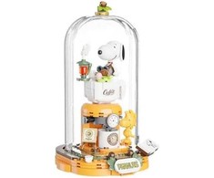 Dėlionė Pantasy Snoopy Coffee Time Construction Set