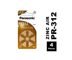 Panasonic Batteries Panasonic klausos aparato baterija PR312L/6DC