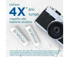 Panasonic Batteries Panasonic eneloop įkraunama baterija AA 2000 2BP