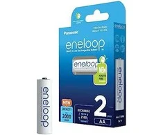 Panasonic Batteries Panasonic eneloop įkraunama baterija AA 2000 2BP