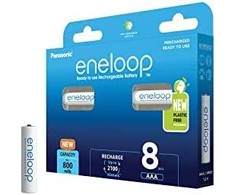 Panasonic Batteries Panasonic eneloop įkraunama baterija AAA 800 8BP