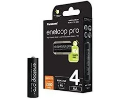 Panasonic Eneloop Pro R6 AA 2500mAh baterija 4vnt