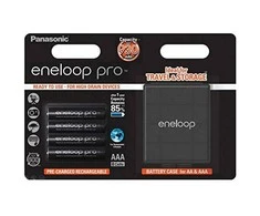 1x4 Panasonic Eneloop Pro Micro AAA 930 mAh + Akkubox