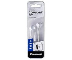 Į ausis įstatomos ausinės su mikrofonu Panasonic RP-TCM55E-W, Baltos