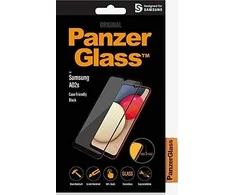 Panzer Glass PanzerGlass Case Friendly Screen Protector 7262 Samsung Galaxy A02s, Juodas, nuo krašto iki krašto