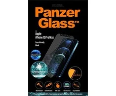 Panzer Glass PanzerGlass Apple iPhone 12 Pro Max Antibakterinis stiklas Juodas Tinka dėklui
