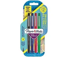 Papermate Paper Mate Poper MATE Faserschreiber Flair 4er Strd Farben M 0,7 mm Blisteris