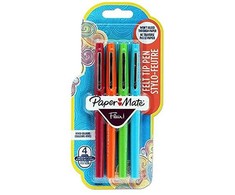 Papermate Paper Mate POPER MATE Faserschreiber Flair B 4 Stk T / M / O / HG