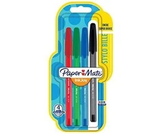 Papermate Tušinukų rinkinys Paper Mate InkJoy 100ST 1,0 mm Classic - 1956718
