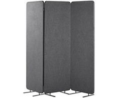 Beliani Pertvara STANDI 184 x 184 cm Pilka
