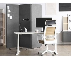 Beliani Pertvara STANDI 184 x 184 cm Pilka