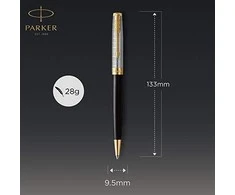 Tušinukas Parker Sonnet Premium Metal &amp; Juodas GT - 2119787