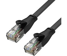 UNITEK C1808GBK eterneto kabelis FLAT UTP Ethernet Cat.6 0,5m