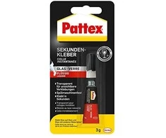 klijų pistoletas Pattex Klej sekundowy szkło Tuba su 3g 9H PSV1C