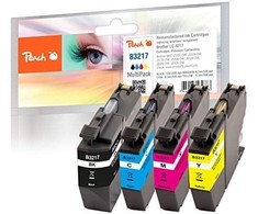 Peach Peach 320280 rašalo kasetė 4 vnt. Juoda, žydra, violetinė, geltona
