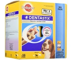 PEDIGREE Dentastix Medium - skanėstas dentystyczny dla psów vidutinio dydžio veislėms - 8x7szt
