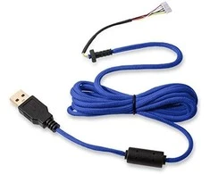 Glorious Pelės kabelis Ascended Cable V2 - Cobalt Blue