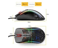 Žaidimų pelė Glorious Model D (Matte Black)