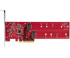StarTech StarTech DUAL-M2-PCIE-CARD-B vidinis M.2 adapteris