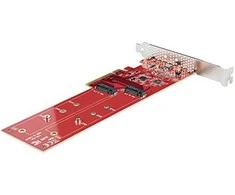 StarTech StarTech DUAL-M2-PCIE-CARD-B vidinis M.2 adapteris