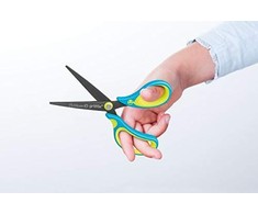 Pelikan Žirklės GRIFFIX "R", 15 cm, neon melsvos