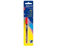 Pelikan Cienkopis Inky raudona (916197)