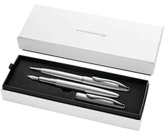 Pelikan Tušinukas+plunksnakotis JAZZ NOBLE elegance sidabrinis