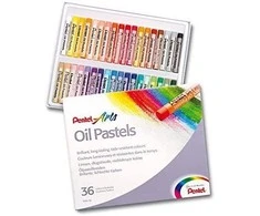 Aliejinės pastelės 36 spalvų PENTEL PHN36