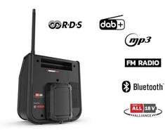 PerfectPro DABPRO 18V Job Site Radio