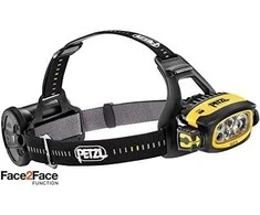 Petzl E80CHR Duo S priekinis žibintas juodas/geltonas