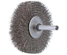 Metalinis šepetys su koteliu PFERD RBU 3006/06 MES 0,20 SG