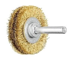 Metalinis šepetys su koteliu PFERD RBU 4009/6 MES 0,20 SG