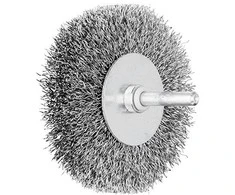 Metalinis šepetys su koteliu 80x15mm PFERD RBU ST 0,3