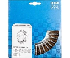 Metalinis šepetys 178x13x22mm PFERD RBG ST 0,5