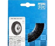 Metalinis šepetys su sriegiu PFERD KBU 10010/ M14 STD 0,35