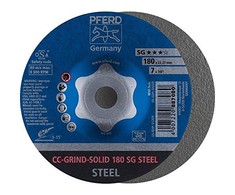 Šlifavimo diskas PFERD CC-GRIND-SOLID 180 SG-Steel