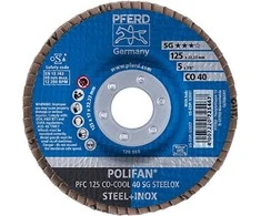 Šlifavimo diskas PFERD PFC125 SGP-Cool CO40