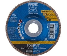 Šlifavimo diskas PFERD PFC125 Z PSF 60